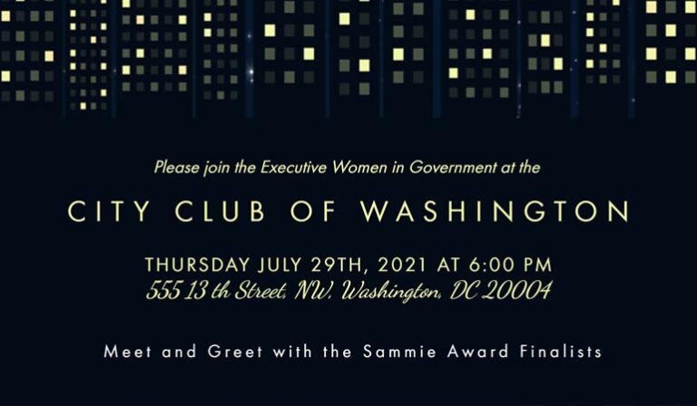 Meet and Greet with the Executive Women in Government
