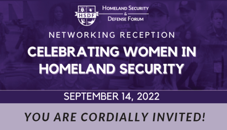Celebrating Women in Homeland Security – Networking Reception